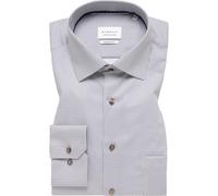 ETERNA Dynamic Cotton Modern Fit Hemd blau, Bedruckt