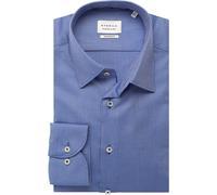ETERNA Dynamic Cotton Modern Fit Hemd blau, Strukturiert