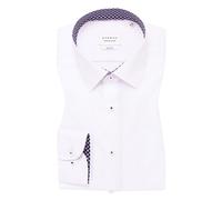 Eterna - Dynamic Cotton Popeline Langarm weiß - Gr. - 42