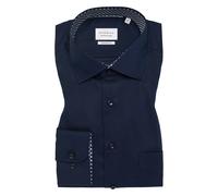 ETERNA - Dynamic Cotton Popeline super langer Arm (72 cm) navy - Gr. - 43/Langarm - 65cm