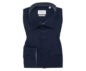 Eterna - Dynamic Cotton Popeline super langer Arm (72 cm) navy - Gr. - 46/Langarm - 65cm