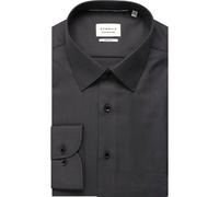 ETERNA Dynamic Cotton Slim Fit Hemd schwarz, Strukturiert