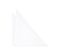 ETERNA Einstecktuch aus Reiner Baumwolle weiß