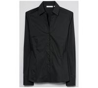 Eterna ETERNA CHAMBRAY STRETCH weiß, Tailliert, Gr. 34 D661