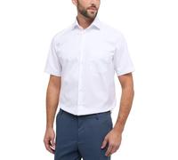 ETERNA ETERNA Half Sleeve Shirt MODERN FIT Cover Shirt Twill White Uni Hemd, ,