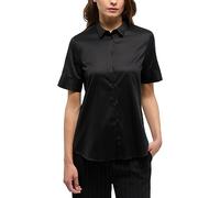 Hemdbluse ETERNA "REGULAR FIT", Damen, Gr. 44, schwarz, 100% Baumwolle, normal, Blusen Hemdbluse, EASY IRON (bügelleicht) (64537330-44) schwarz