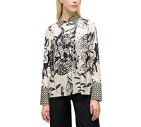 ETERNA Female Hemdbluse Bedruckt Loose FIT 38_D_1/1, 1/1, schwarz
