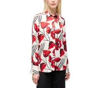 ETERNA REGULAR FIT Langarm Bluse beige-rot 7750-25-D247 38
