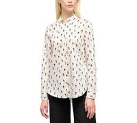 ETERNA Female Hemdbluse Bedruckt Regular FIT 38_D_1/1, 1/1, wollweiß