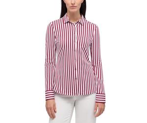 ETERNA Female Hemdbluse gestreift Fitted 46_D_1/1, 1/1, rot