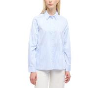 ETERNA Female Hemdbluse gestreift Loose FIT 44_D_1/1, 1/1, hellblau