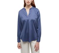 Longbluse ETERNA "LOOSE FIT" Gr. 42, blau (indigo) Damen Blusen (22970944-42) indigo