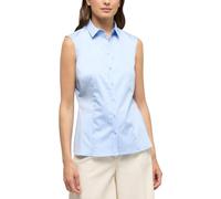 ETERNA REGULAR FIT Ohne Arm Bluse mittelblau satin 5585-12-A217 42