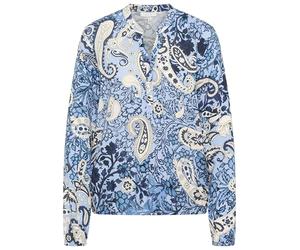 ETERNA Female Schlupfbluse Bedruckt Oversize FIT 44_D_1/1, 1/1, blau