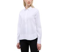 ETERNA Female Signature Shirt Bluse unifarben Loose FIT 46_D_1/1, 1/1, weiß