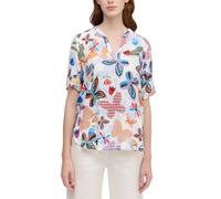 Tunika in hellblau bedruckt 46