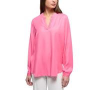Viscose Shirt Bluse in pink unifarben 38