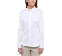 ETERNA Hemdbluse mit Kentkragen Modell 'Favi' in Weiss, Größe 42