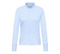 ETERNA Fitted Bluse mittelblau, Gestreift