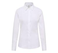 ETERNA - Signature Shirt Bluse Popeline Langarm weiß, 36/Langarm