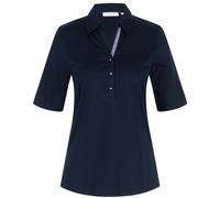 ETERNA FITTED Kurzarm Bluse marine stretch 5158-19-H554 - JERSEY SHIRT 38