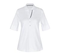 ETERNA FITTED Kurzarm Bluse weiss stretch 5158-00-H554 - JERSEY SHIRT 46