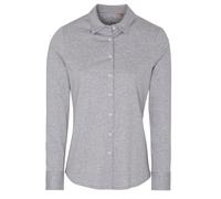 ETERNA FITTED Langarm Bluse grau jersey 5157-31-DF05 - UPCYCLING 34