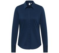 ETERNA FITTED Langarm Bluse marine stretch 5780-19-DY70 - Japanese Knitted 46