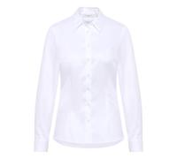 ETERNA FITTED Langarm Bluse weiss satin 5585-00-DF48 - SATIN SHIRT 38