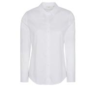 eterna Mode Bluse Damen Performance Shirt Fitted bügelleicht Twill Langarm Weiß Gr. 40