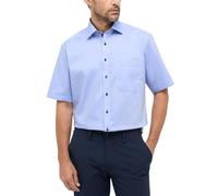 Eterna Regular Fit Freizeithemd aus reiner Baumwolle in Bleu, Größe 45