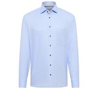 Eterna Hemd 8461 E95K Mittelblau Größe 48