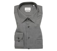 Langarmhemd ETERNA "COMFORT FIT", Herren, Gr. 44, Normalgrößen, anthrazit, 100% Baumwolle, normal, Manschette, Hemden, NON IRON (bügelfrei) (84623448-44) anthrazit