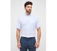 ETERNA Comfort Fit Hemd Kurzarm Button Down Kragen hellblau Größe 40