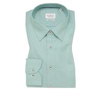 ETERNA Modern Fit Hemd hellgrün, Strukturiert