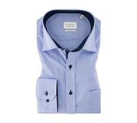 Langarmhemd ETERNA "COMFORT FIT" Gr. 45, verlängerte Ärmellängen, blau Herren Hemden Langarm (49539052-45)