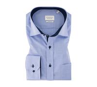 COMFORT FIT Hemd in blau unifarben 47 blau