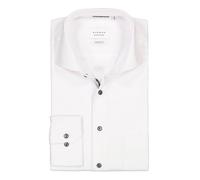 Langarmhemd ETERNA "COMFORT FIT", Herren, Gr. 42, Normalgrößen, weiß, Twill, 100% Baumwolle, normal, Manschette, Hemden, NON IRON (bügelfrei) (62468642-42) weiß