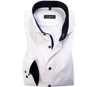 Langarmhemd ETERNA "COMFORT FIT", Herren, Gr. 48, Normalgrößen, weiß, Twill, 100% Baumwolle, normal, Manschette, Hemden, NON IRON (bügelfrei) (32390914-48) weiß