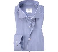 Langarmhemd ETERNA "MODERN FIT", Herren, Gr. 41, Normalgrößen, blau (himmelblau), Twill, 100% Baumwolle, tailliert, Langarm Manschette, Hemden, NON IRON (bügelfrei) (50220947-41) himmelblau