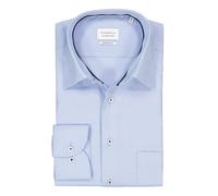 ETERNA Hemd Herren Langarm Baumwolle blau, 41