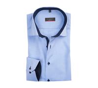 Eterna Mode GmbH Herren Regular Fit Business Hemd X13K, Gr. Kragenweite: 45 cm, Blau (hellblau 12)