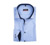 ETERNA Hemd Herren Langarm Baumwolle blau, 48