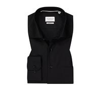 ETERNA Hemd Herren Langarm Baumwolle schwarz, 48