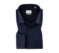 Langarmhemd ETERNA "COMFORT FIT" Gr. 47, Normalgrößen, blau (navy) Herren Hemden Langarm (31059331-47)
