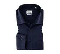 ETERNA Male Cover Shirt unifarben Comfort FIT 48_H_1/1, 1/1, Navy