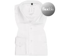 ETERNA Modern Fit Hemd Performence Langarm New Kent Stretch weiÃ Größe 48