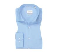 ETERNA Male Original Shirt unifarben Slim FIT 41_H_1/1, 1/1, hellblau