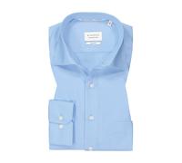 ETERNA Male Original Shirt unifarben Slim FIT 42_H_1/1, 1/1, hellblau