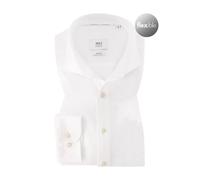 Langarmhemd ETERNA "SLIM FIT", Herren, Gr. 43, Normalgrößen, weiß, Jersey, 100% Baumwolle, schmal, Manschette, Hemden, NON IRON (bügelfrei) (27544411-43) weiß
